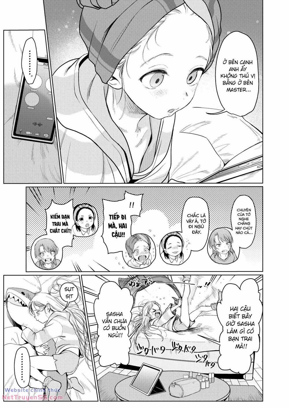 Bé Sơ Trung Sasha Và Thằng Bạn Otaku Cùng Lớp 10 trang 4