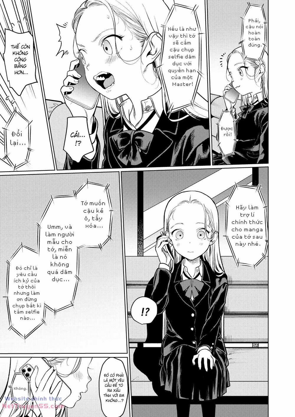 Bé Sơ Trung Sasha Và Thằng Bạn Otaku Cùng Lớp 13.5 trang 10