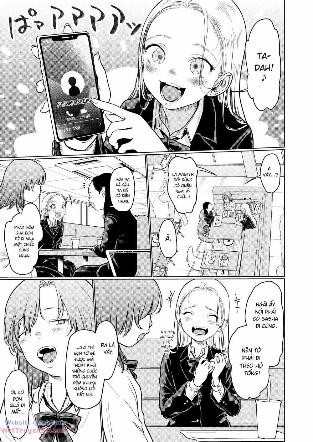 Bé Sơ Trung Sasha Và Thằng Bạn Otaku Cùng Lớp 13.5 trang 3