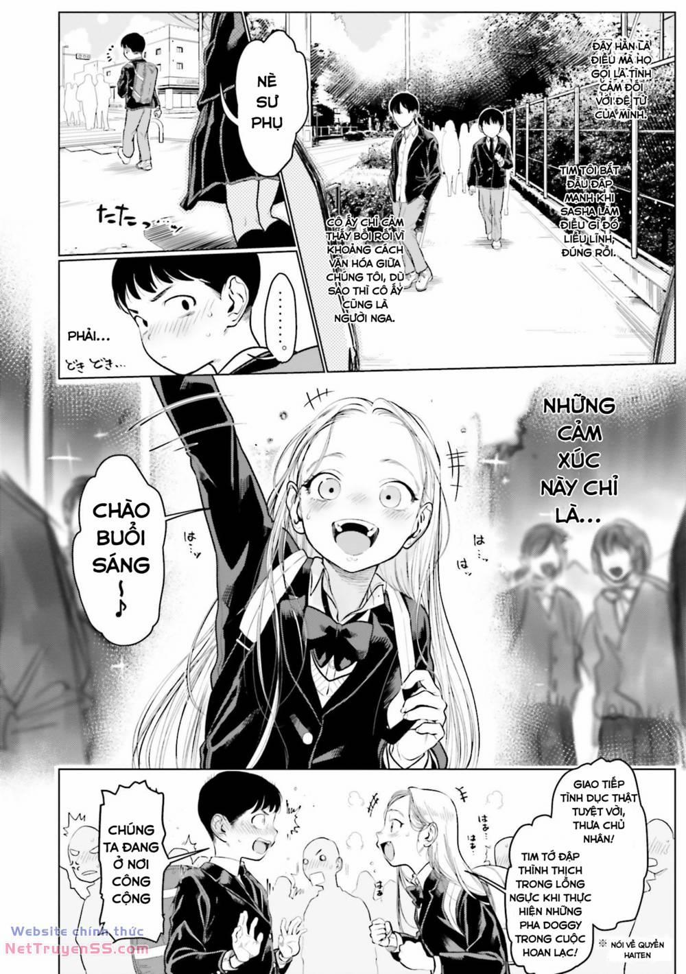 Bé Sơ Trung Sasha Và Thằng Bạn Otaku Cùng Lớp 13.6 trang 3