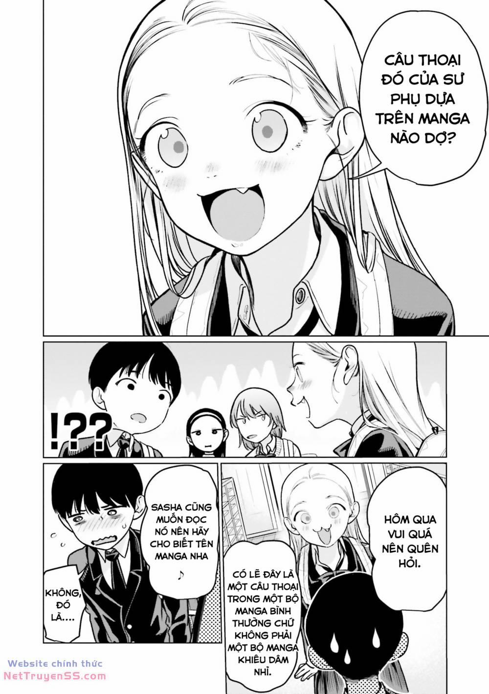 Bé Sơ Trung Sasha Và Thằng Bạn Otaku Cùng Lớp 14 trang 9