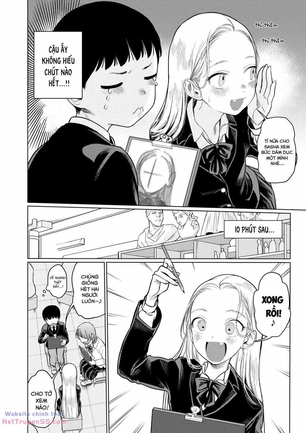 Bé Sơ Trung Sasha Và Thằng Bạn Otaku Cùng Lớp 8 trang 5