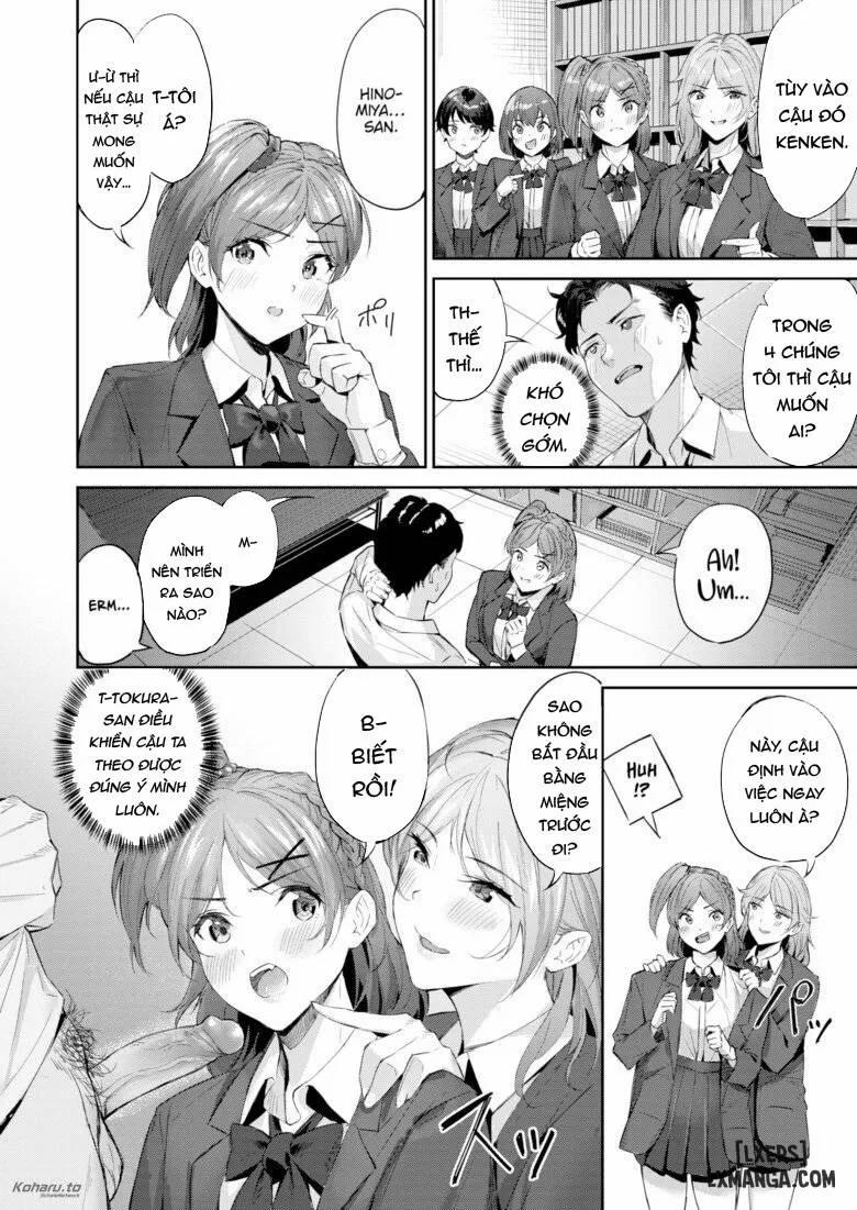 Bị đám con gái bắt nạt Oneshot trang 11