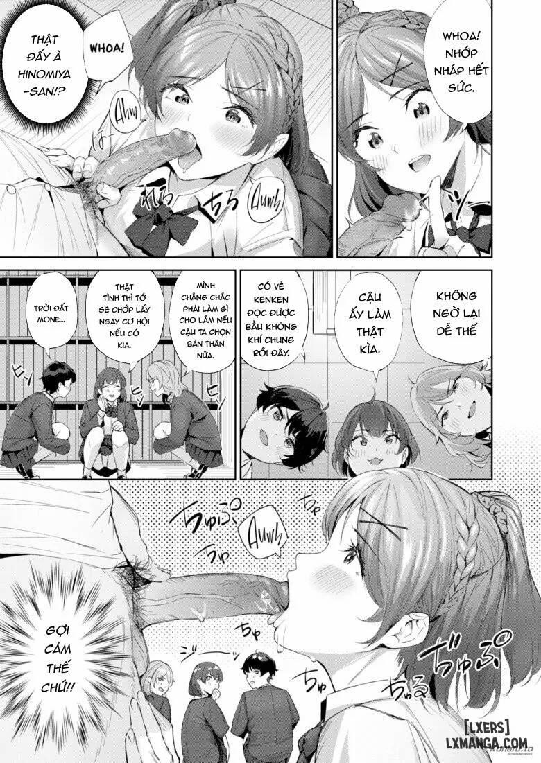Bị đám con gái bắt nạt Oneshot trang 12