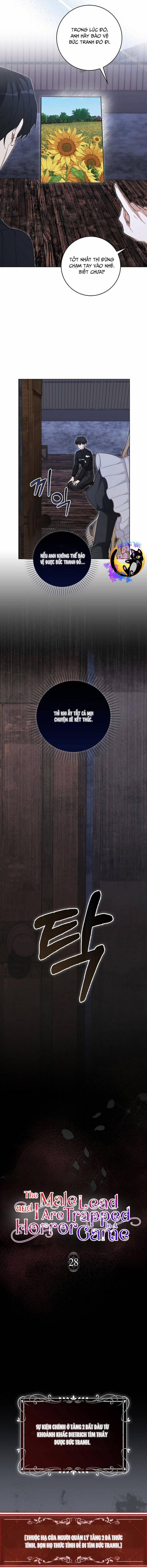Bị Giam Cầm Với Nam Chính Trong Trò Chơi Kinh Dị 28 trang 9