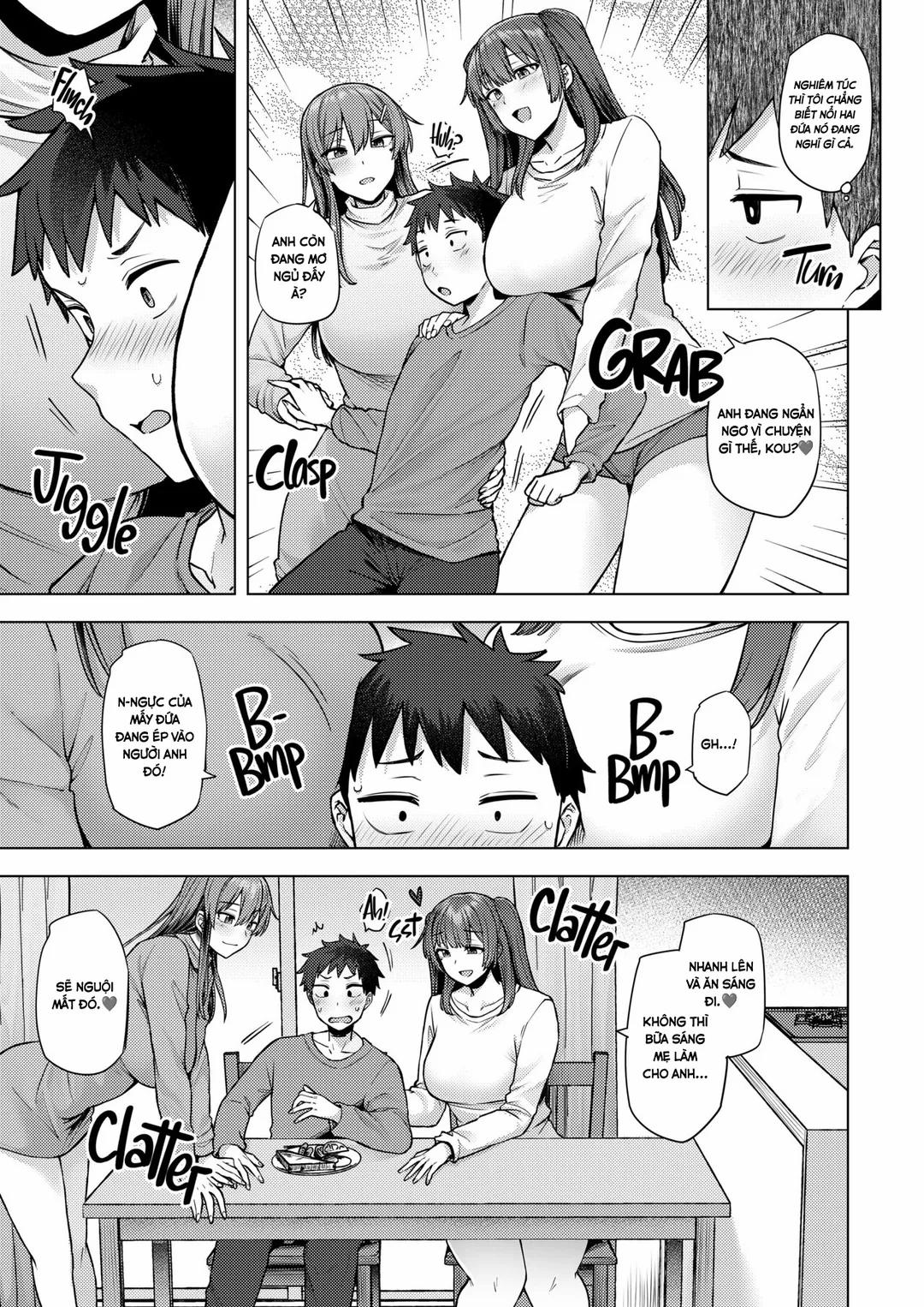 Bị hai em gái kế chế ngự Oneshot trang 22