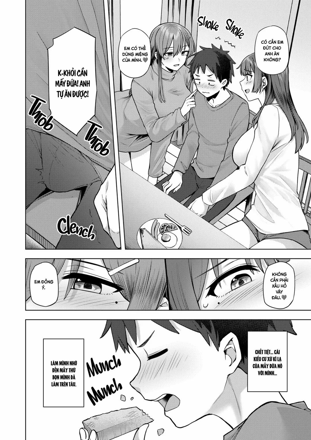 Bị hai em gái kế chế ngự Oneshot trang 23