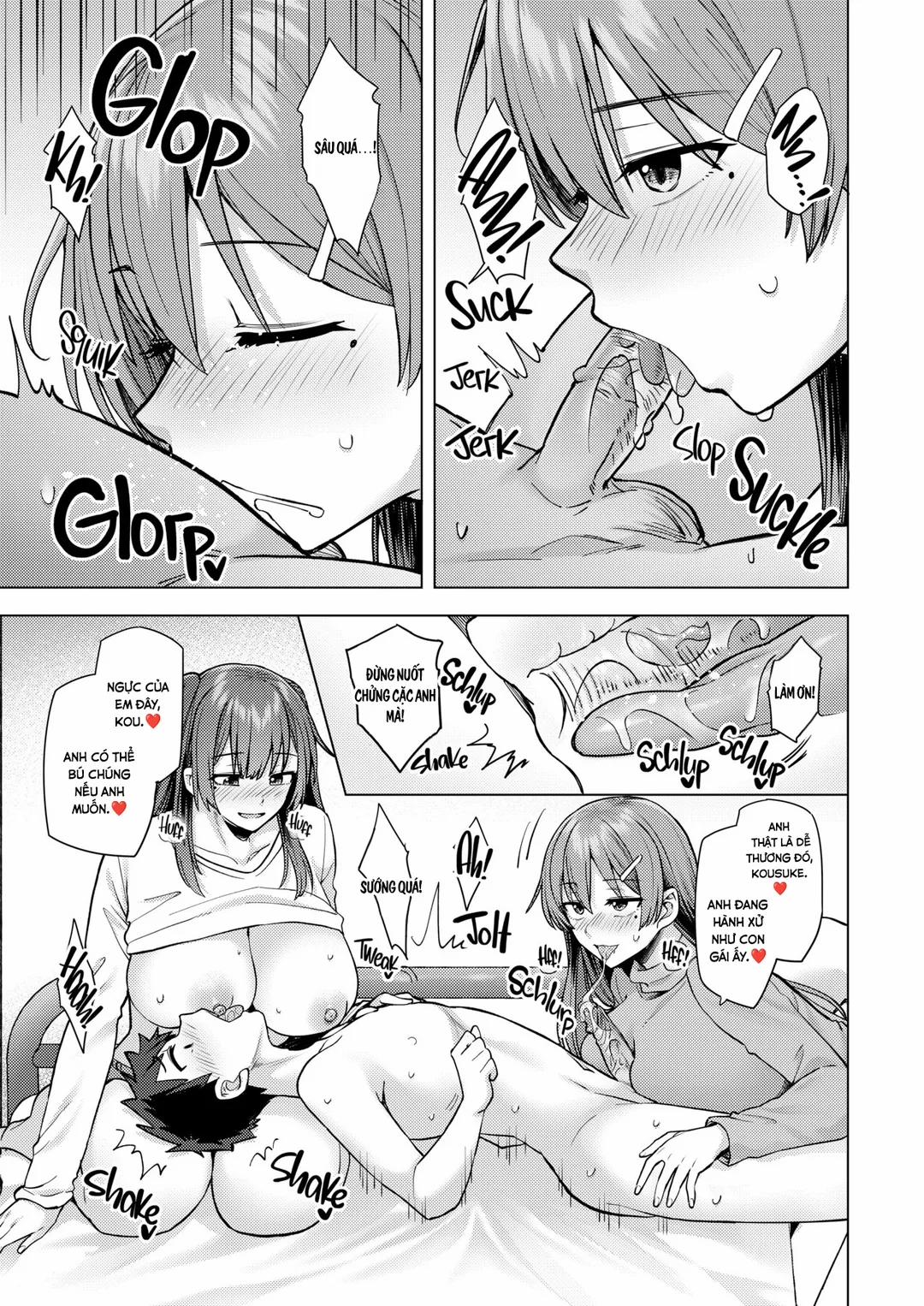 Bị hai em gái kế chế ngự Oneshot trang 30