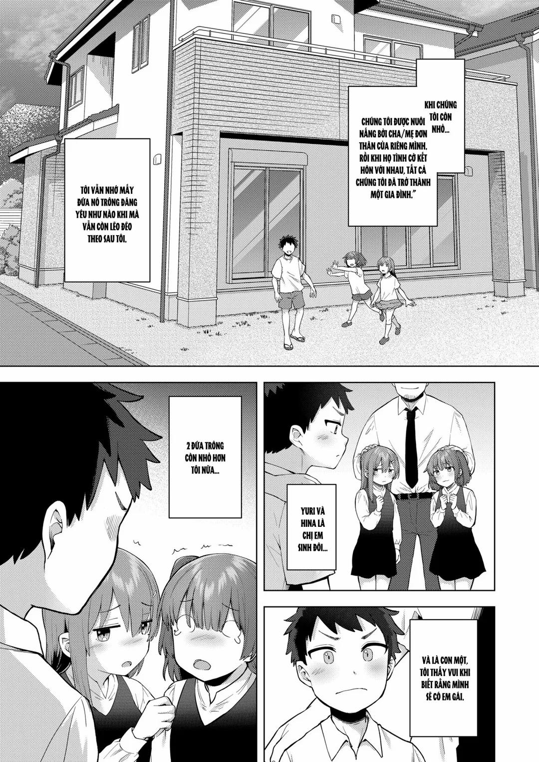 Bị hai em gái kế chế ngự Oneshot trang 4