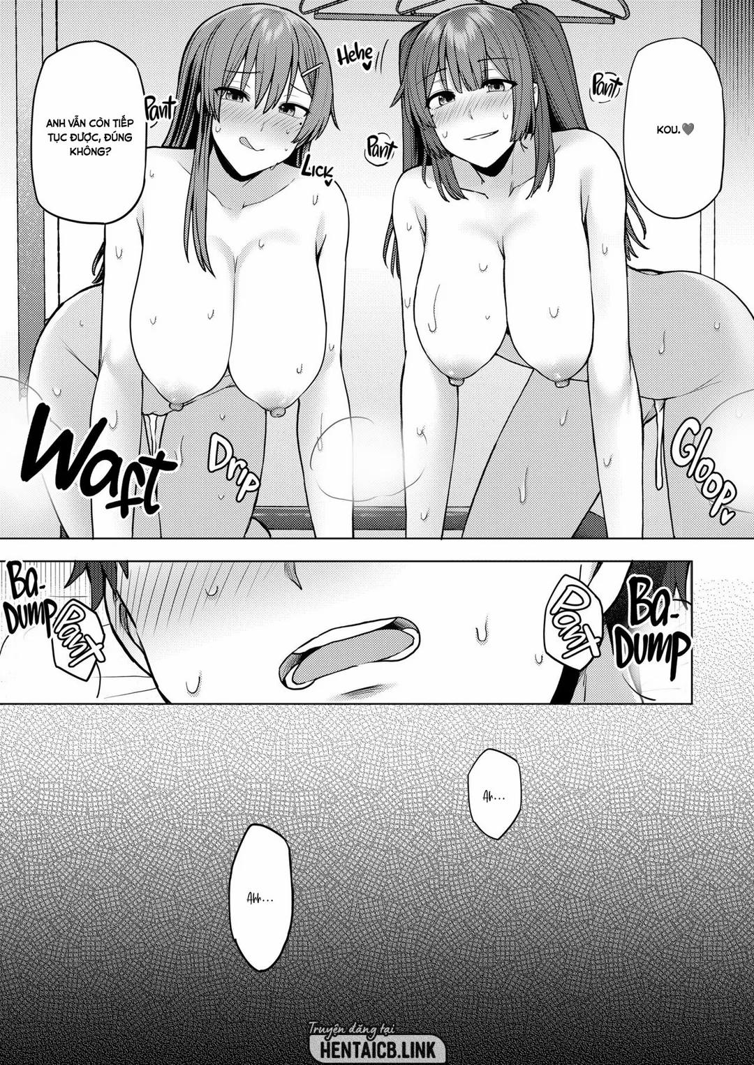 Bị hai em gái kế chế ngự Oneshot trang 52