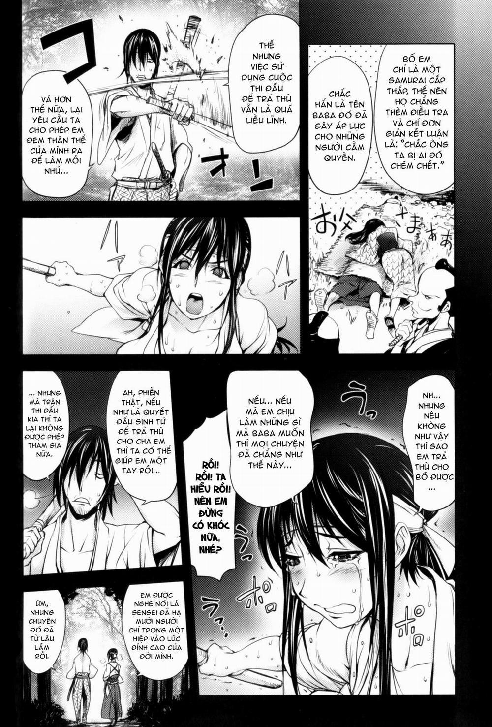 Bí Kỹ Kiếm Thuật: Cánh Đào Mãn Khai! Oneshot trang 6