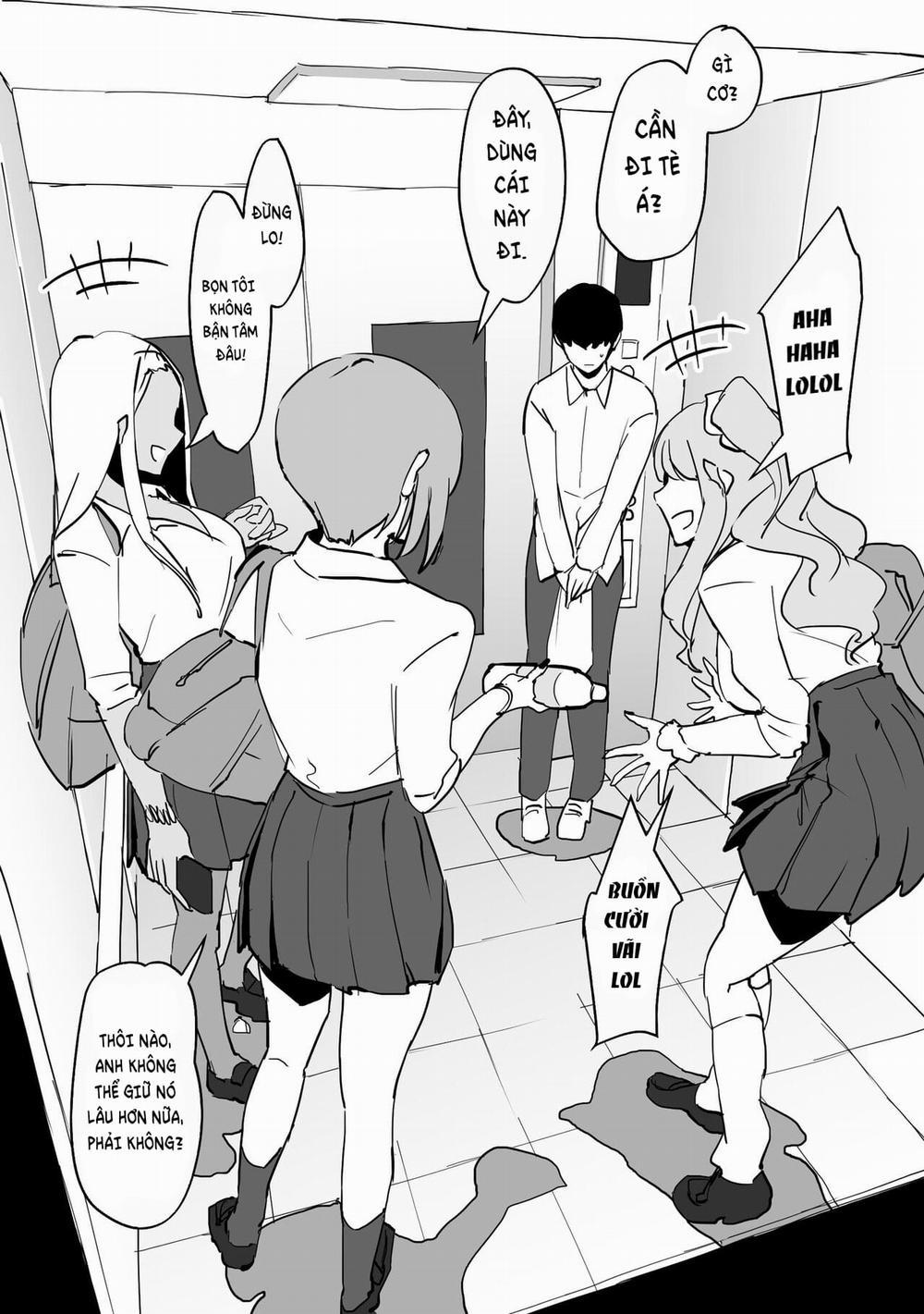 Bị mắc kẹt trong thang máy cùng các em gyaru Oneshot trang 6