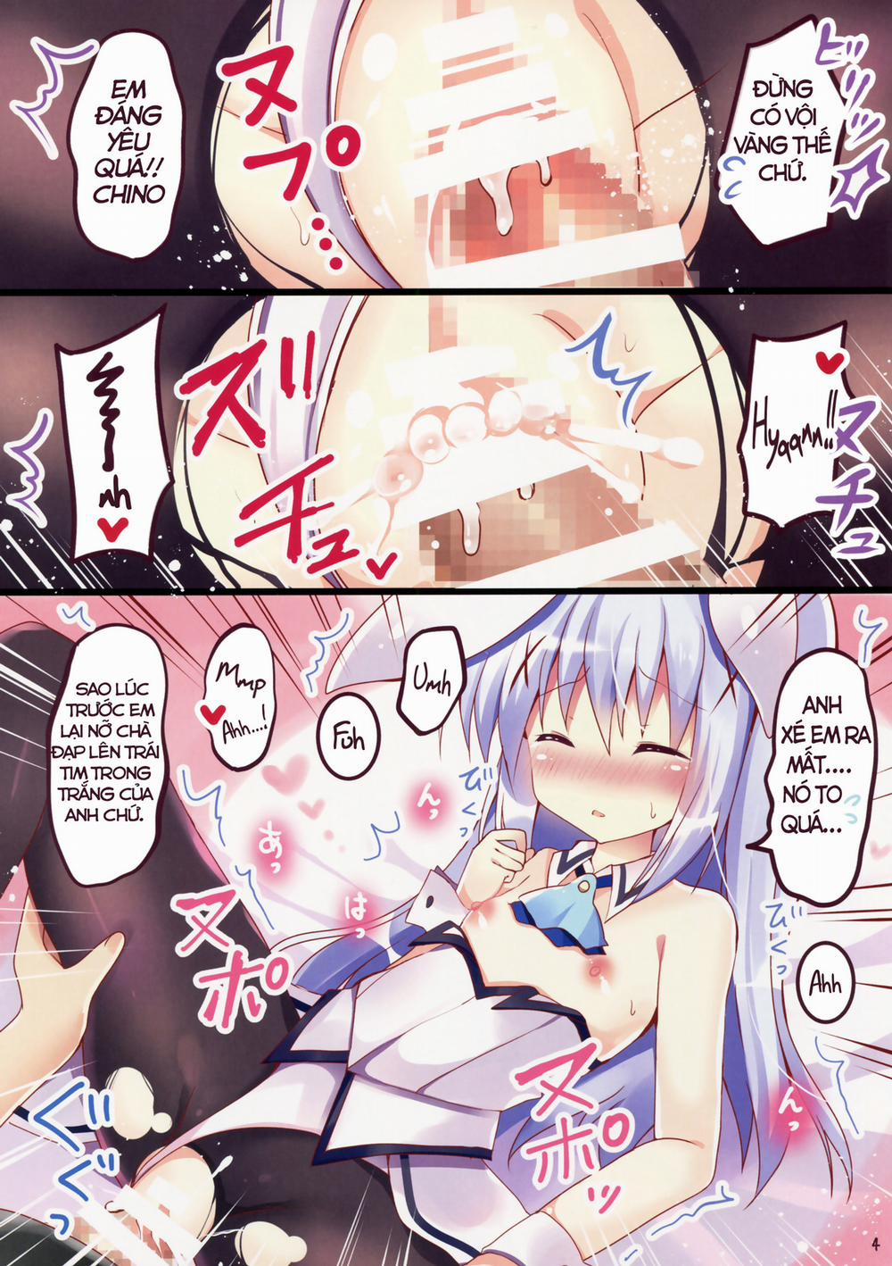 Bí mật của Chino-chan (Gochuumon wa usagi desu ka?) Oneshot trang 3