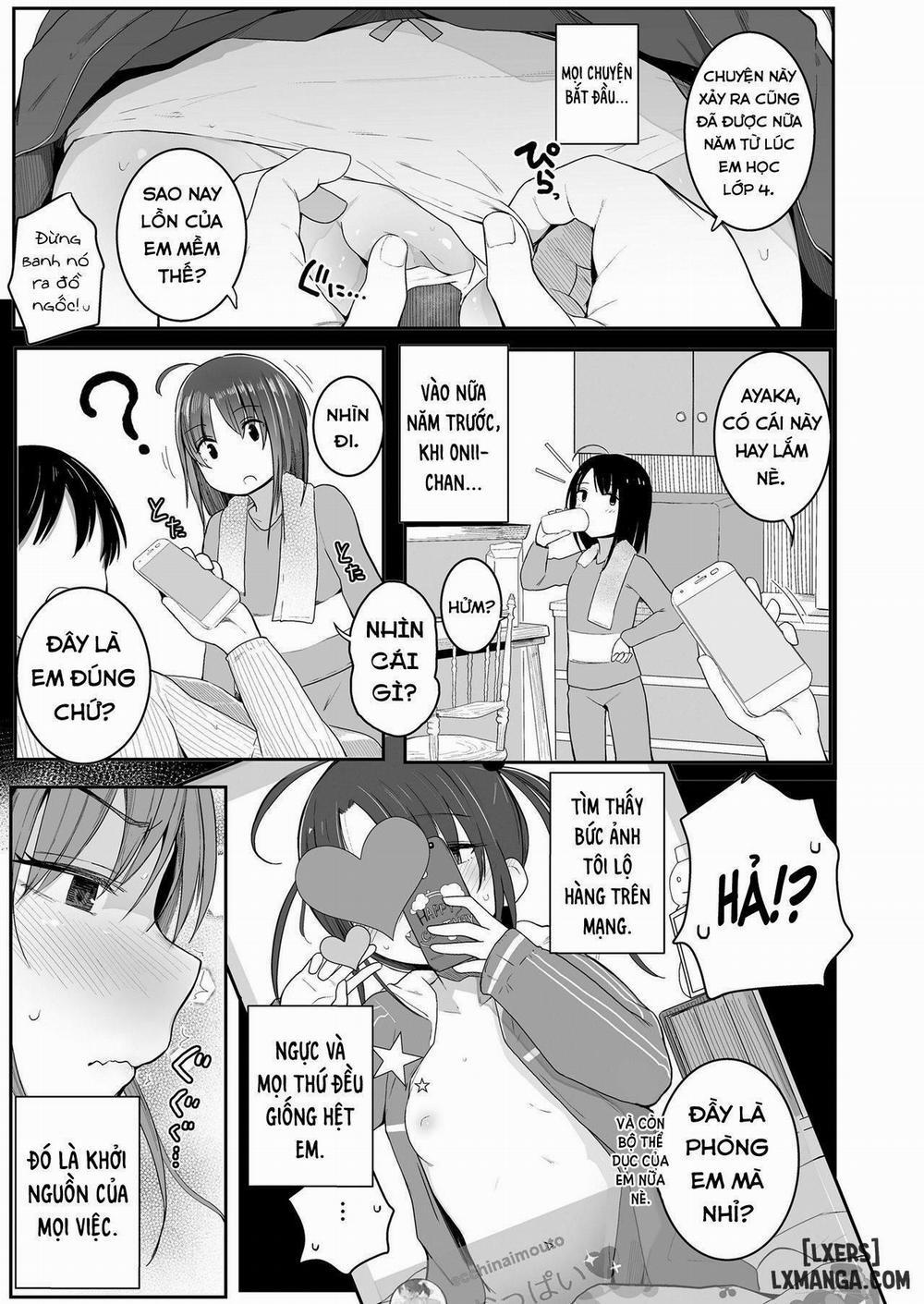Bí mật của em gái Oneshot trang 2
