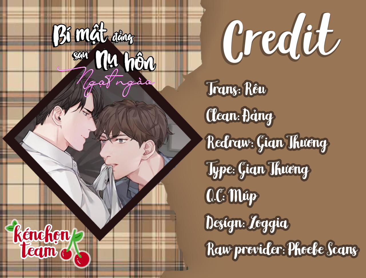 Bí Mật Đằng Sau Nụ Hôn Ngọt Ngào 1 trang 2