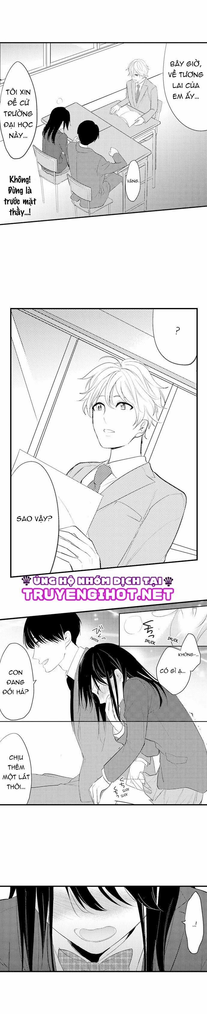 Bí Mật Ra Trong Buổi Họp Phụ Huynh~ Thầy Giáo Cùng Cha Cứ Trêu Ghẹo Tôi 3.2 trang 2
