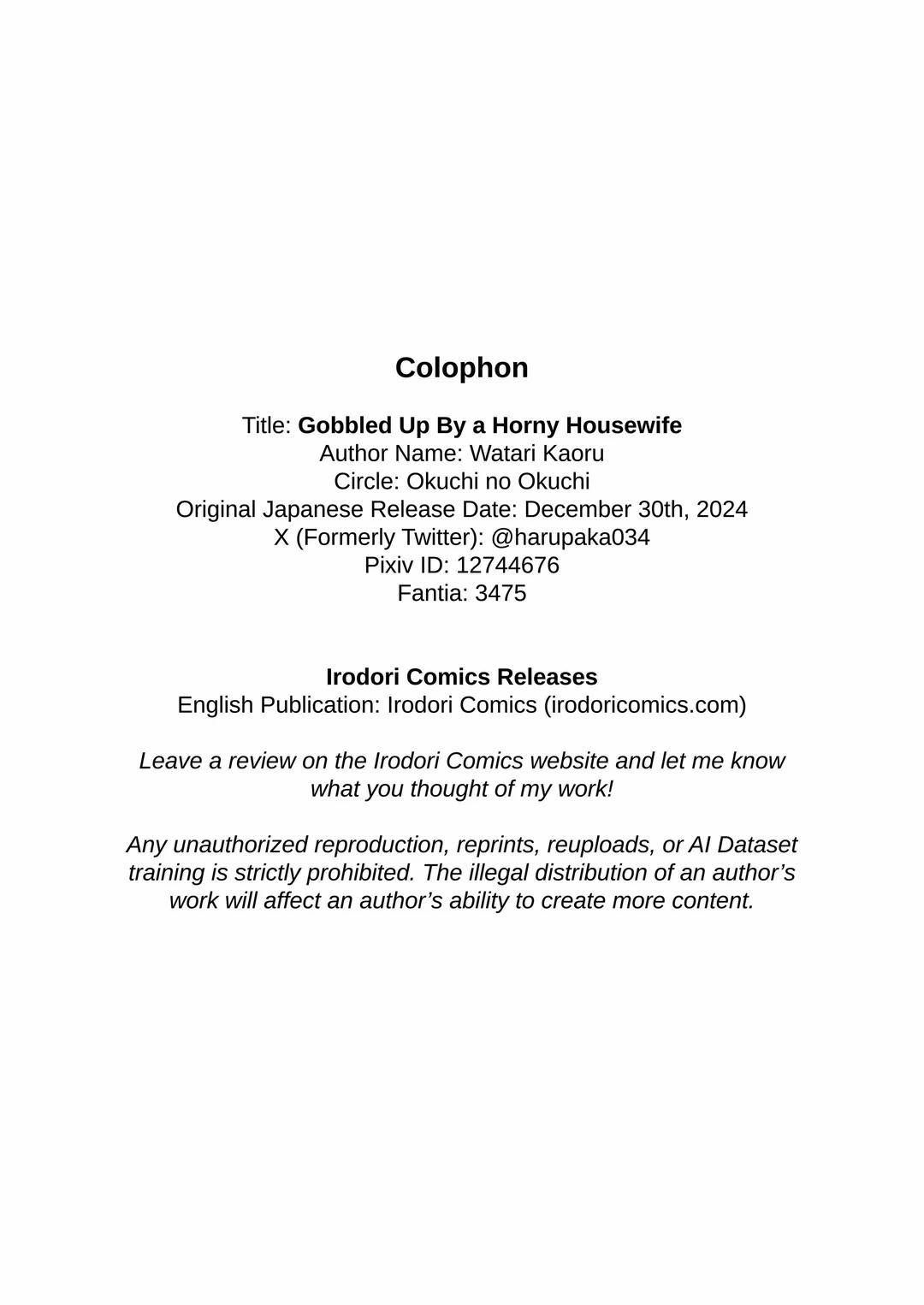 Bị nuốt chửng bởi bà nội trợ dâm đãng Oneshot trang 48