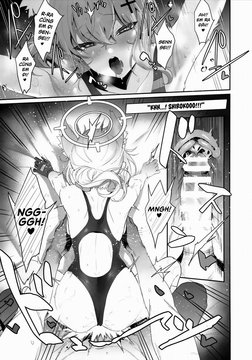Bị Shiroko Siuuuu Hứng Tình Ép Vào Khách Sạn Tình Yêu Oneshot trang 18