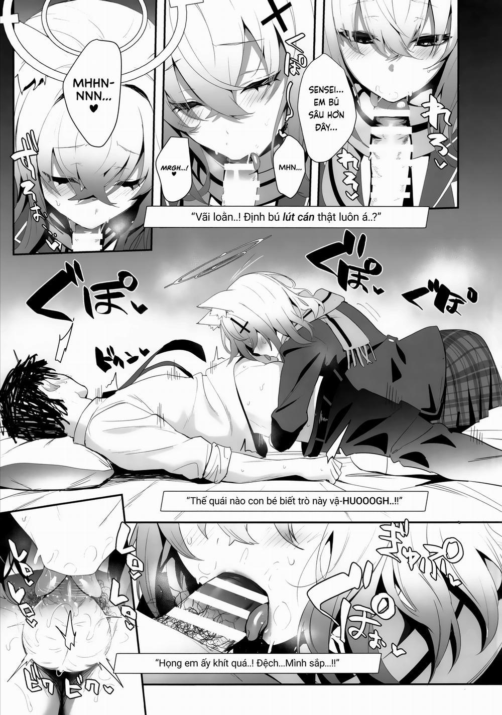 Bị Shiroko Siuuuu Hứng Tình Ép Vào Khách Sạn Tình Yêu Oneshot trang 6