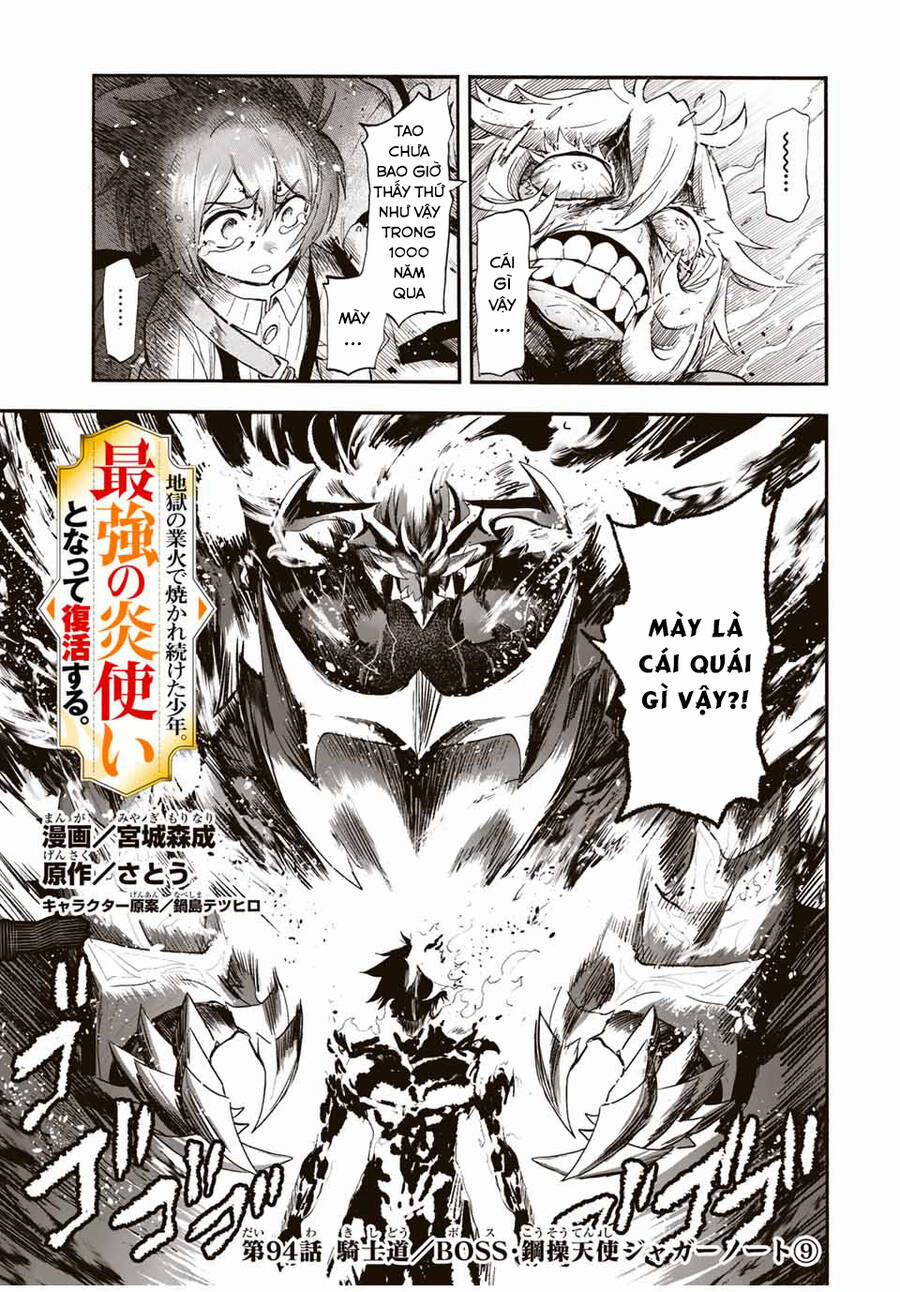Bị Thiêu Rụi Bởi Ngọn Lửa Địa Ngục, Hồi Sinh Với Tư Cách Hoả Thuật Sư Mạnh Nhất 94 trang 2