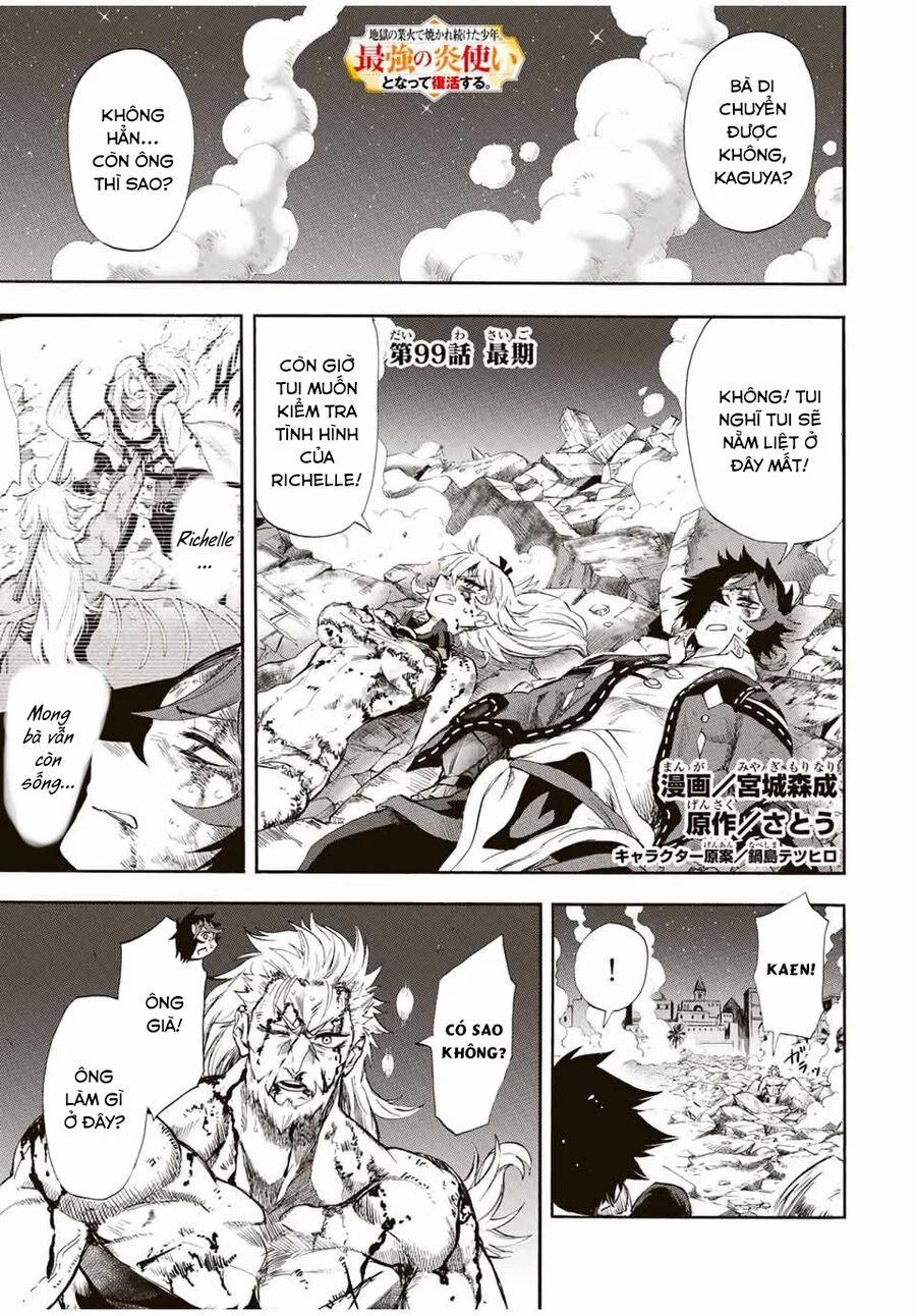 Bị Thiêu Rụi Bởi Ngọn Lửa Địa Ngục, Hồi Sinh Với Tư Cách Hoả Thuật Sư Mạnh Nhất 99 trang 2