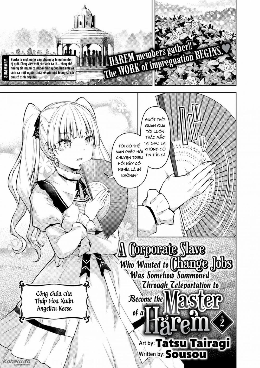 Bị triệu hồi để làm chủ dàn harem 2 trang 2