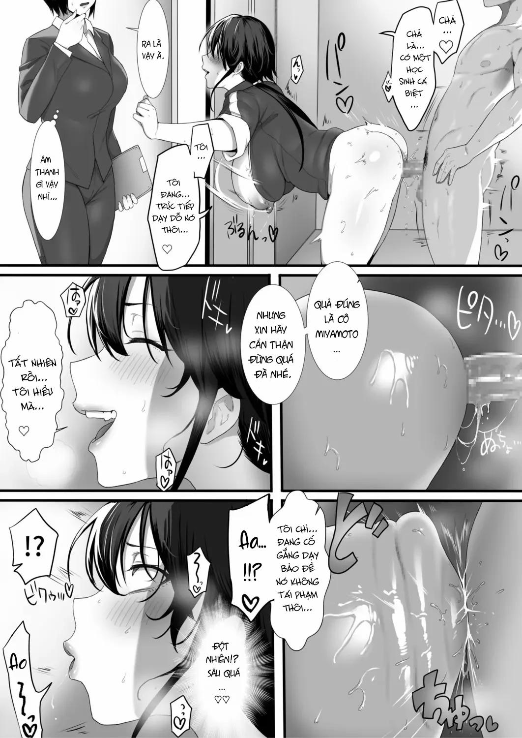 Biến cô giáo thành người phụ nữ dâm đãng 1 trang 19