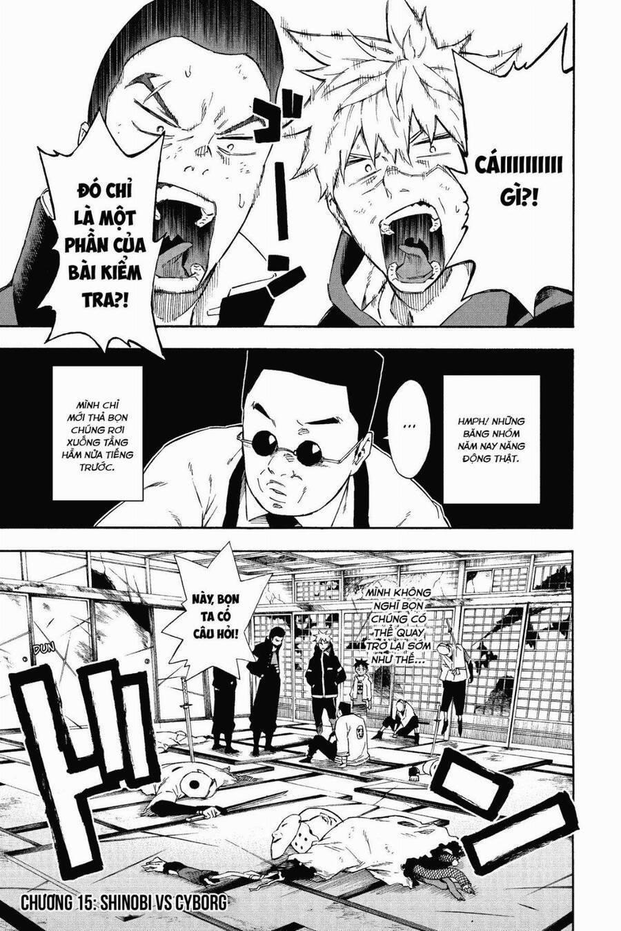 Biệt Đội Shinobi 15 trang 1