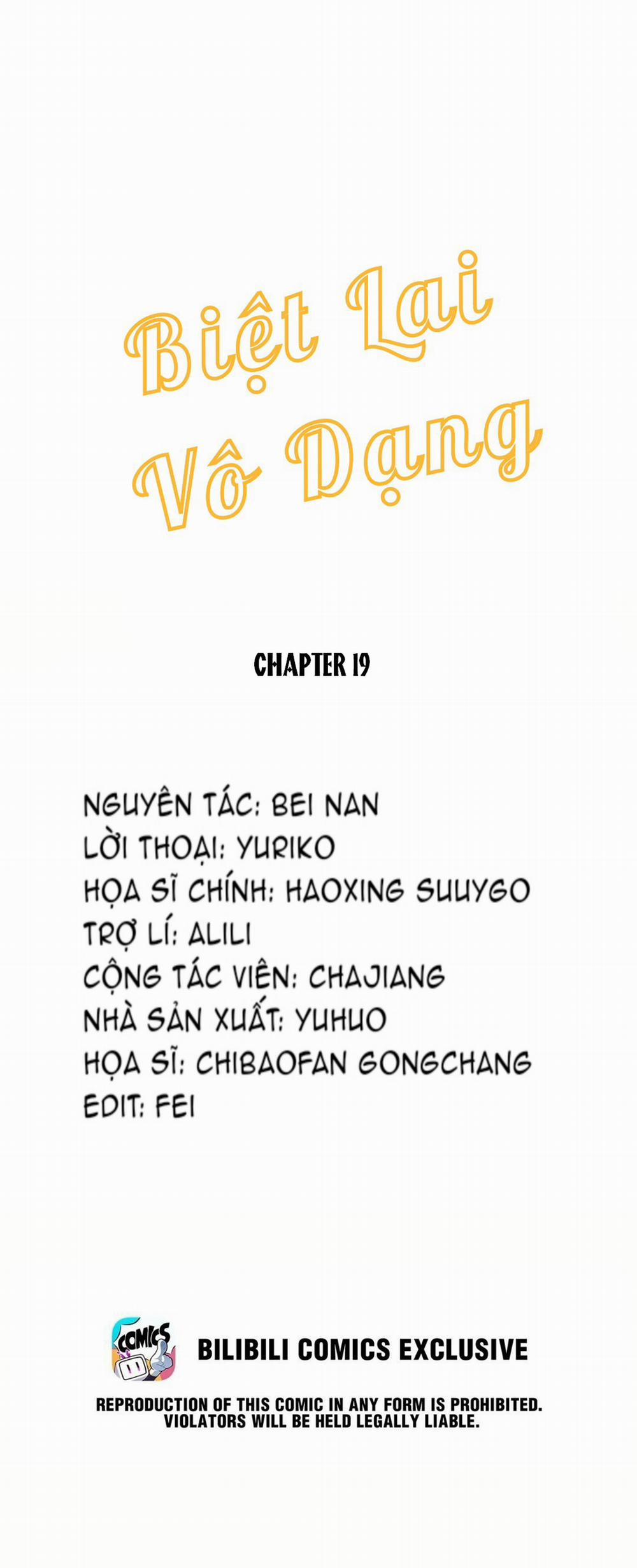 Biệt Lai Vô Dạng 19 trang 0