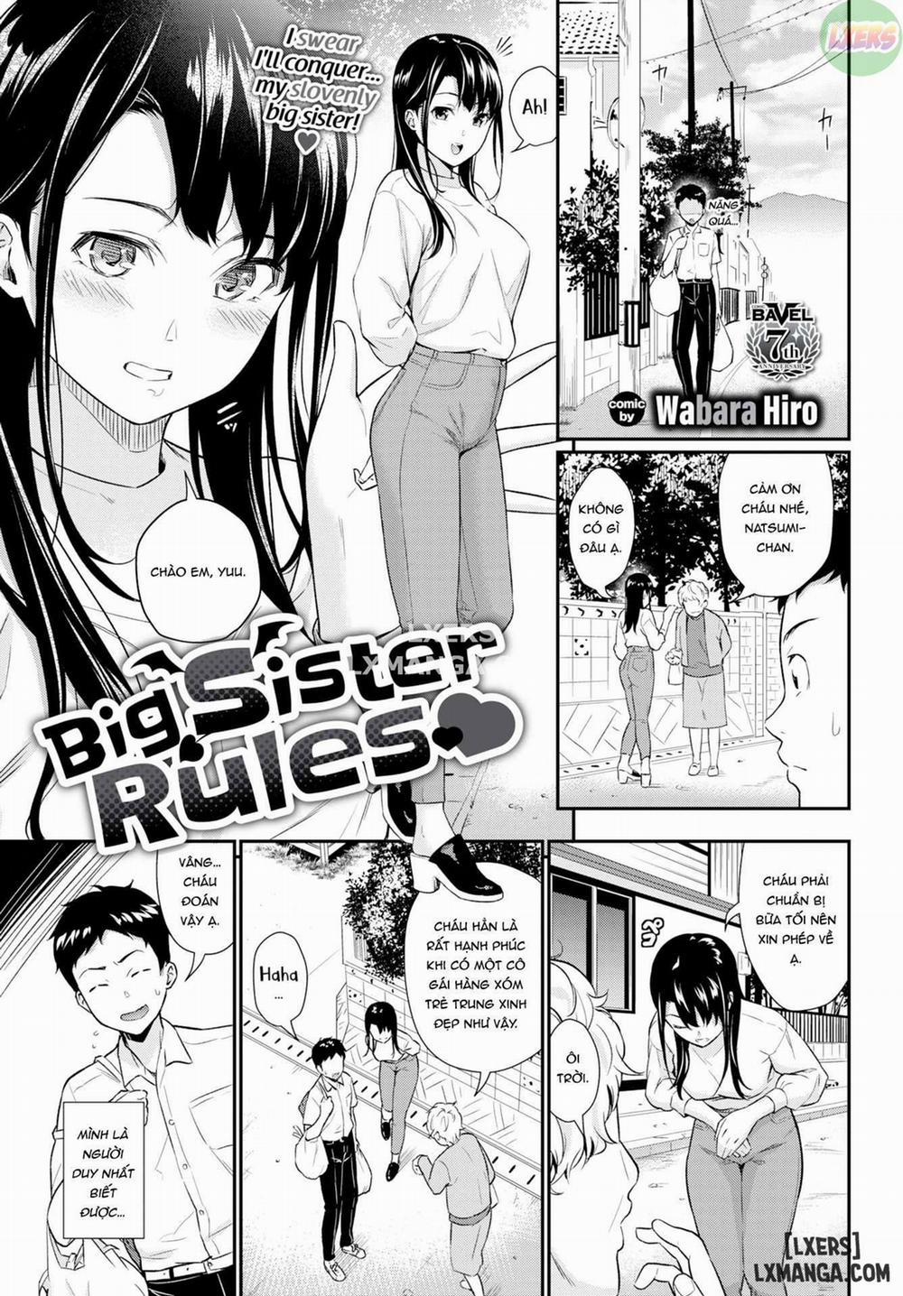 Big Sister Rules ❤ Oneshot trang 3