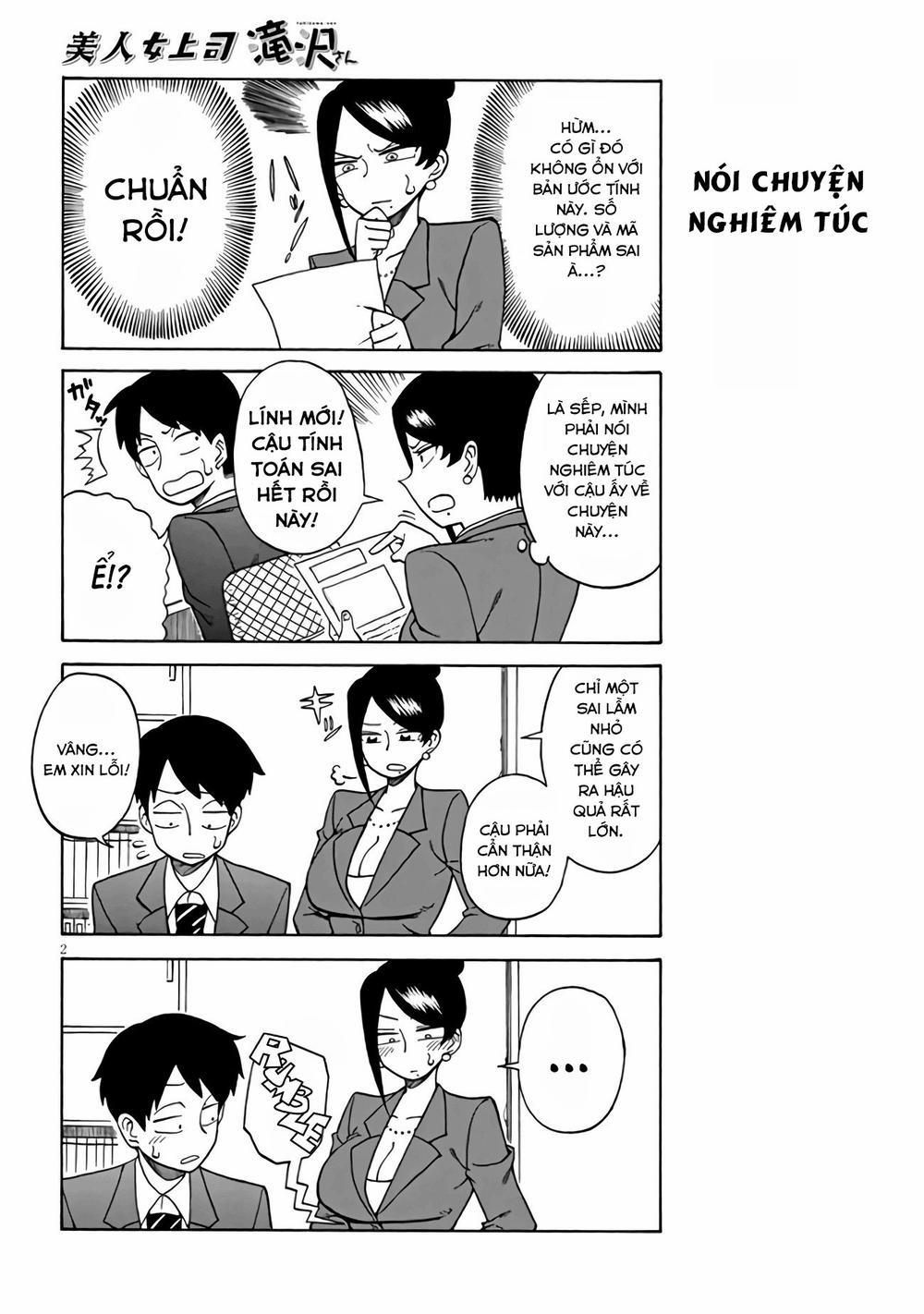 Bijin Onna Joushi Takizawa-San 6 trang 1