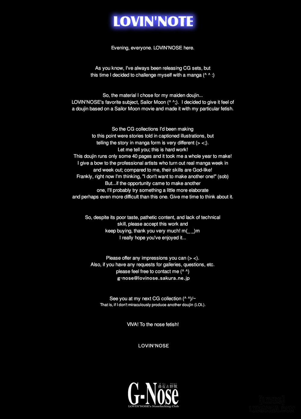 Bishoujo Senshi Sailor Moon Yuusei kara no Hanshoku-sha Oneshot trang 45