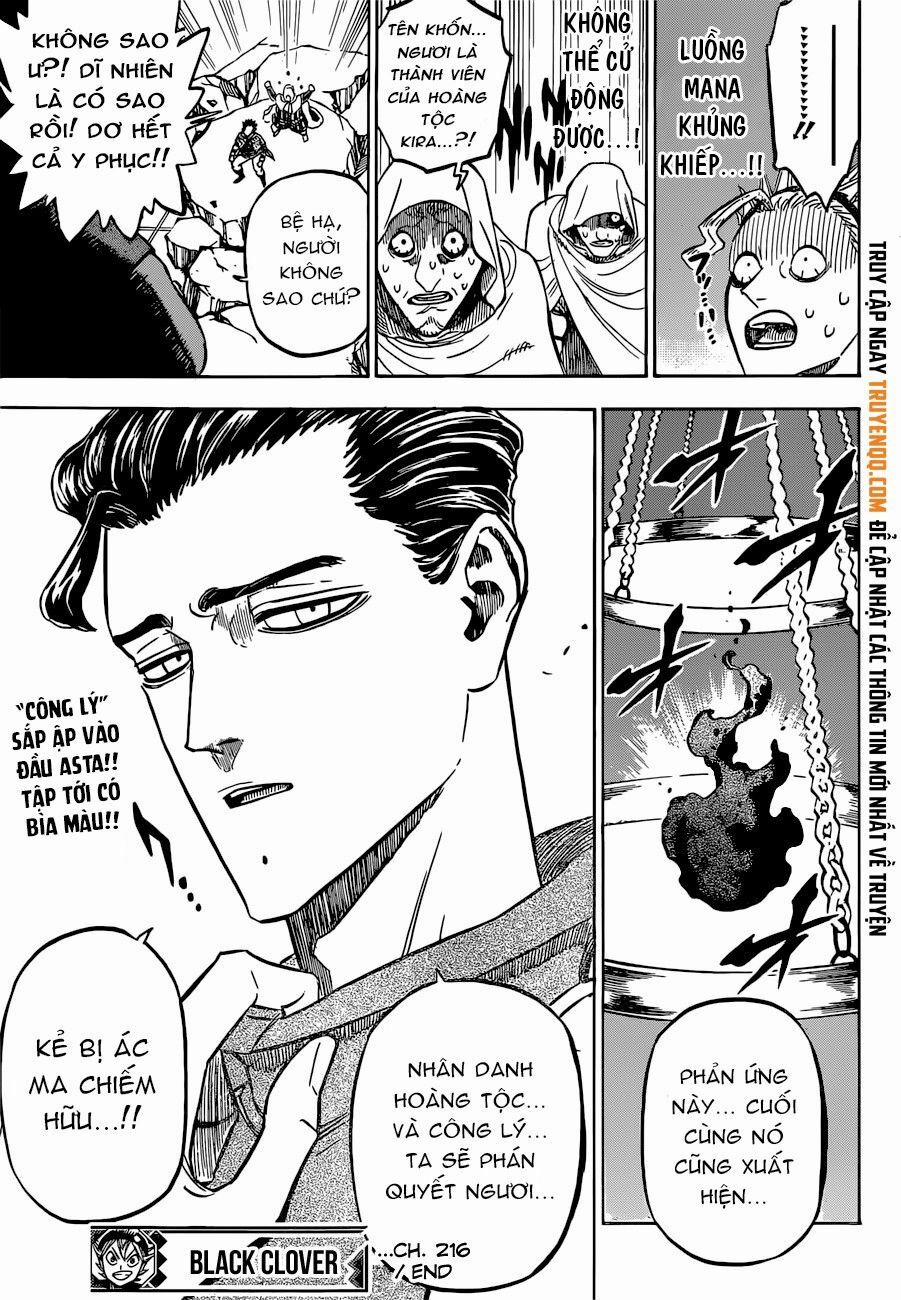 Black Clover – Pháp Sư Không Phép Thuật 0 Cân Bằng Quyền Lực trang 15