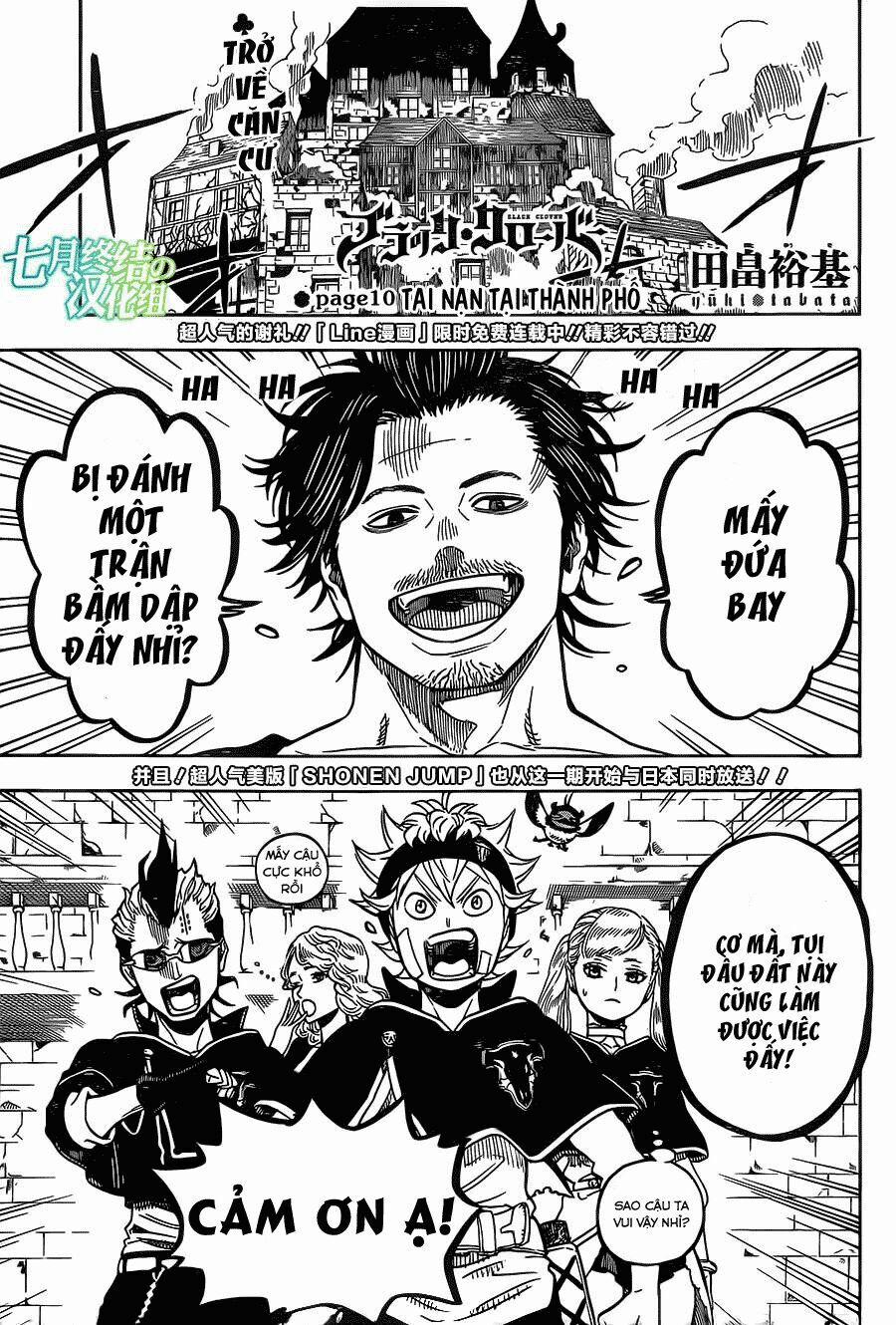 Black Clover – Pháp Sư Không Phép Thuật 10 trang 0