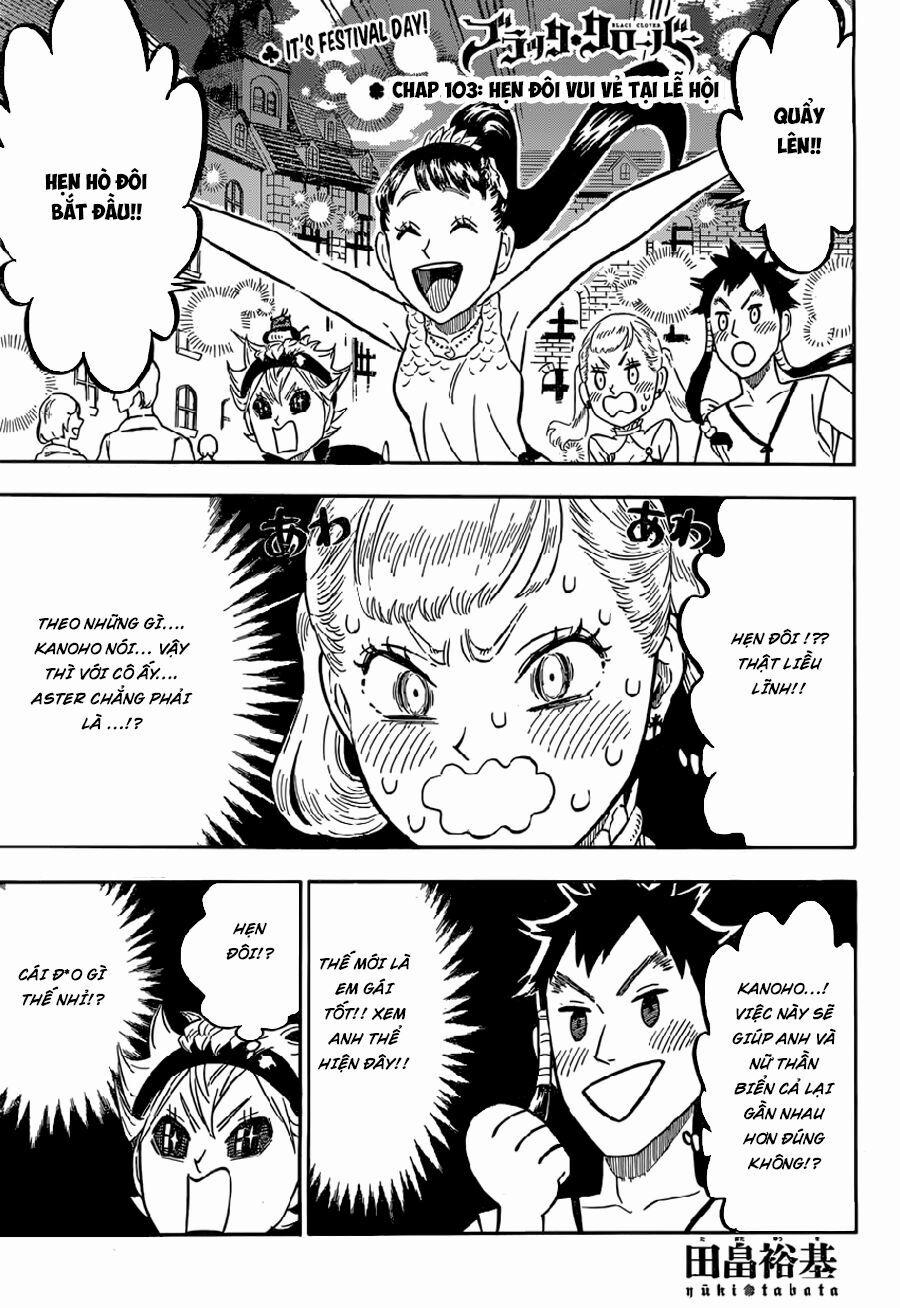 Black Clover – Pháp Sư Không Phép Thuật 103 trang 1