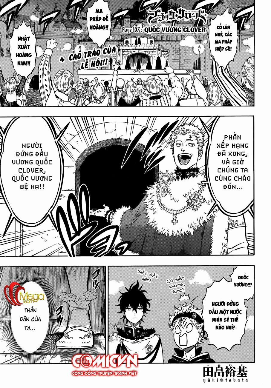 Black Clover – Pháp Sư Không Phép Thuật 107 trang 0