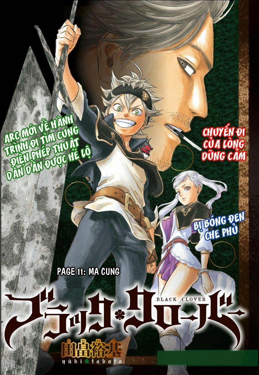 Black Clover – Pháp Sư Không Phép Thuật 11 trang 0