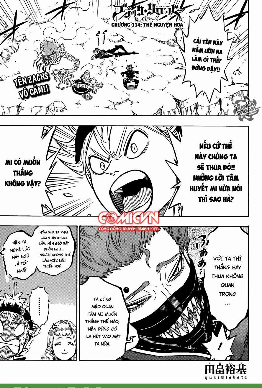 Black Clover – Pháp Sư Không Phép Thuật 114 trang 0