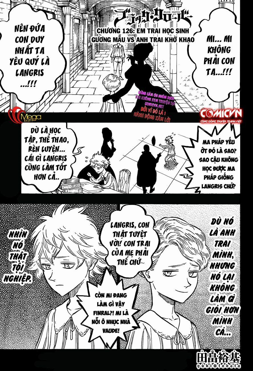 Black Clover – Pháp Sư Không Phép Thuật 126 trang 0