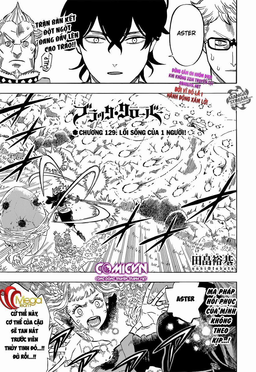 Black Clover – Pháp Sư Không Phép Thuật 129 trang 0