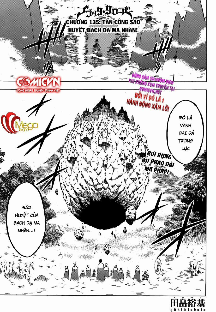 Black Clover – Pháp Sư Không Phép Thuật 135 trang 0