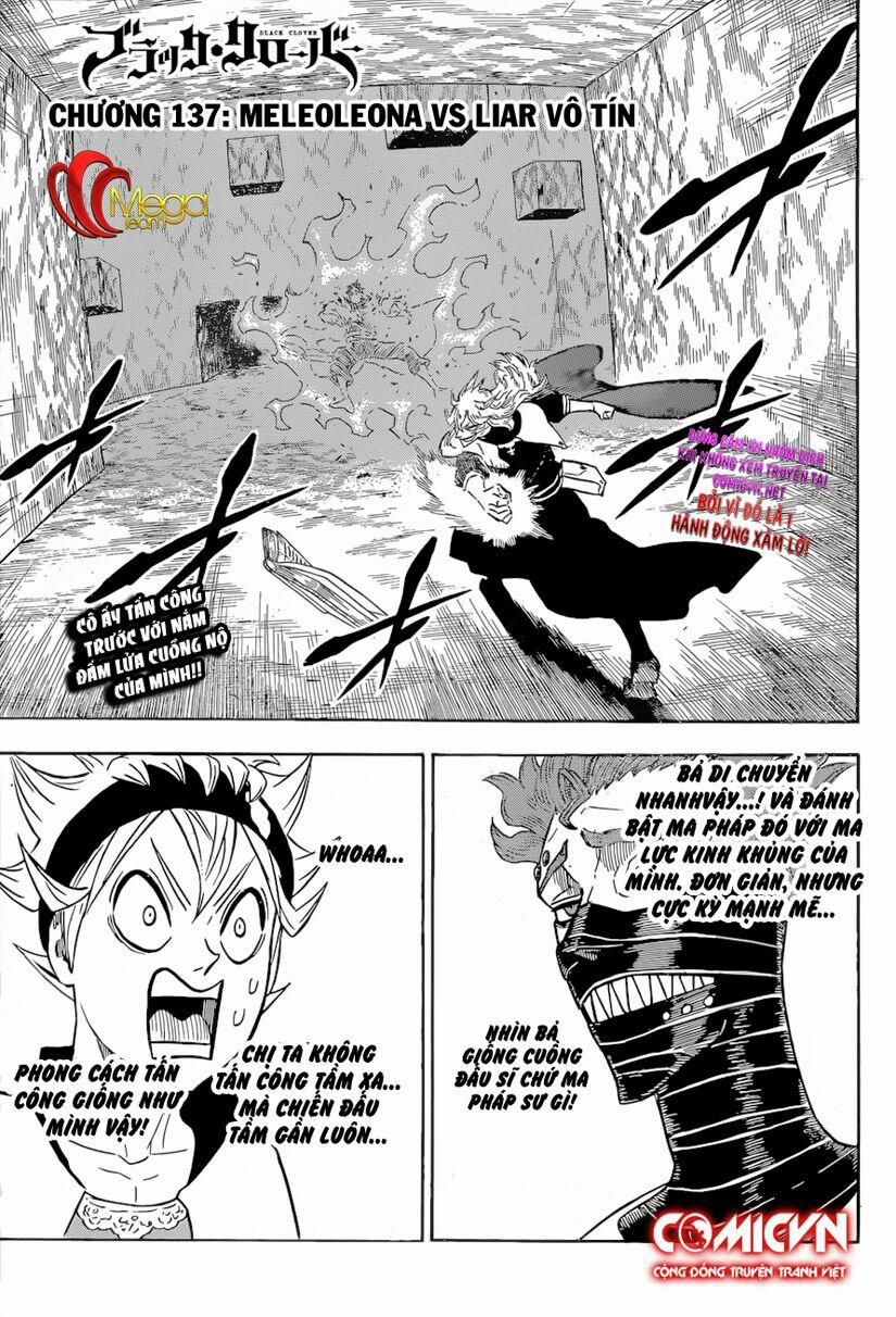 Black Clover – Pháp Sư Không Phép Thuật 137 trang 0