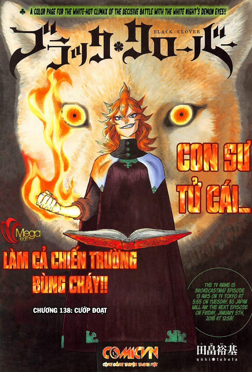 Black Clover – Pháp Sư Không Phép Thuật 138 trang 0