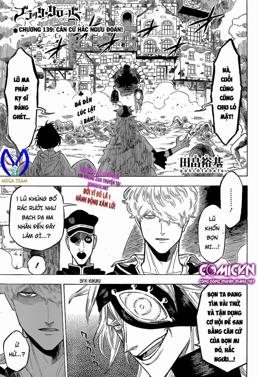 Black Clover – Pháp Sư Không Phép Thuật 139 trang 0