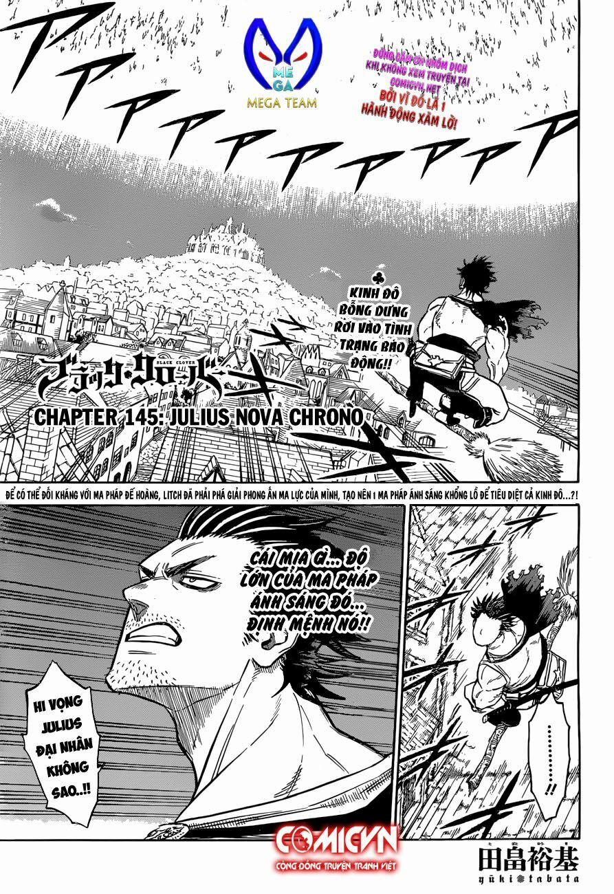Black Clover – Pháp Sư Không Phép Thuật 145 trang 0