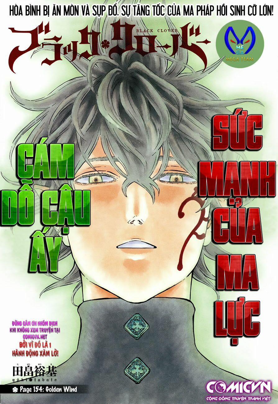Black Clover – Pháp Sư Không Phép Thuật 154 trang 0