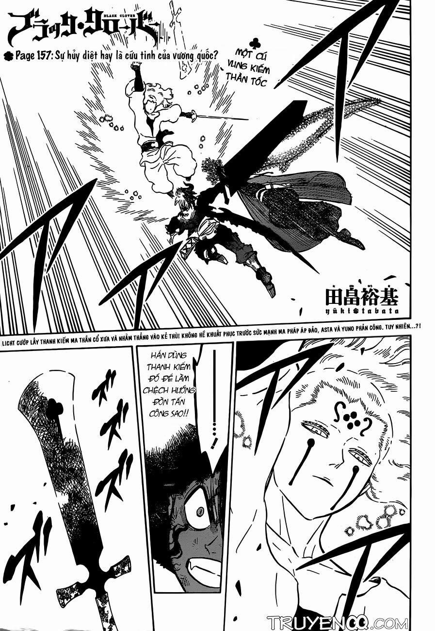 Black Clover – Pháp Sư Không Phép Thuật 157 trang 0