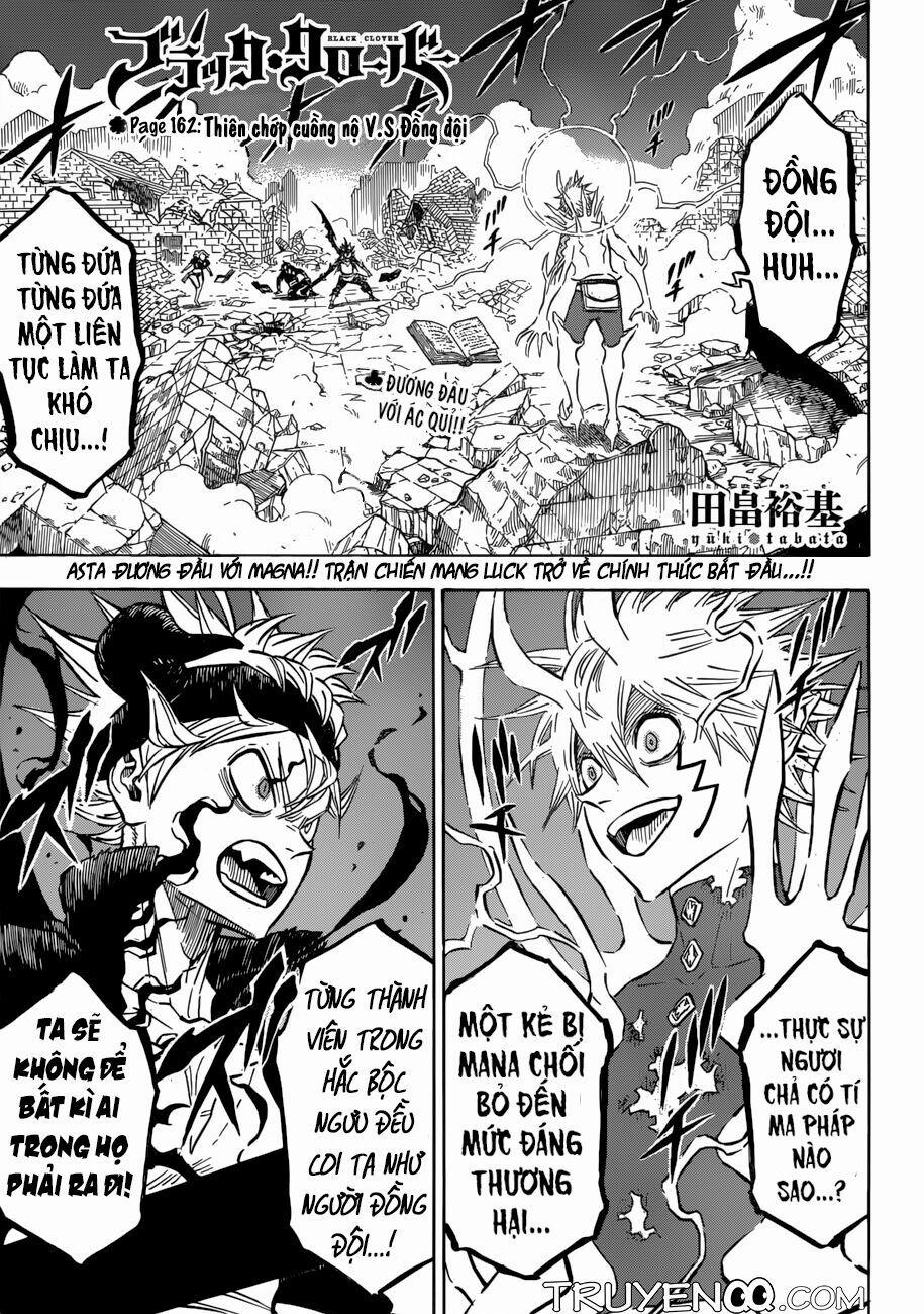 Black Clover – Pháp Sư Không Phép Thuật 162 trang 1