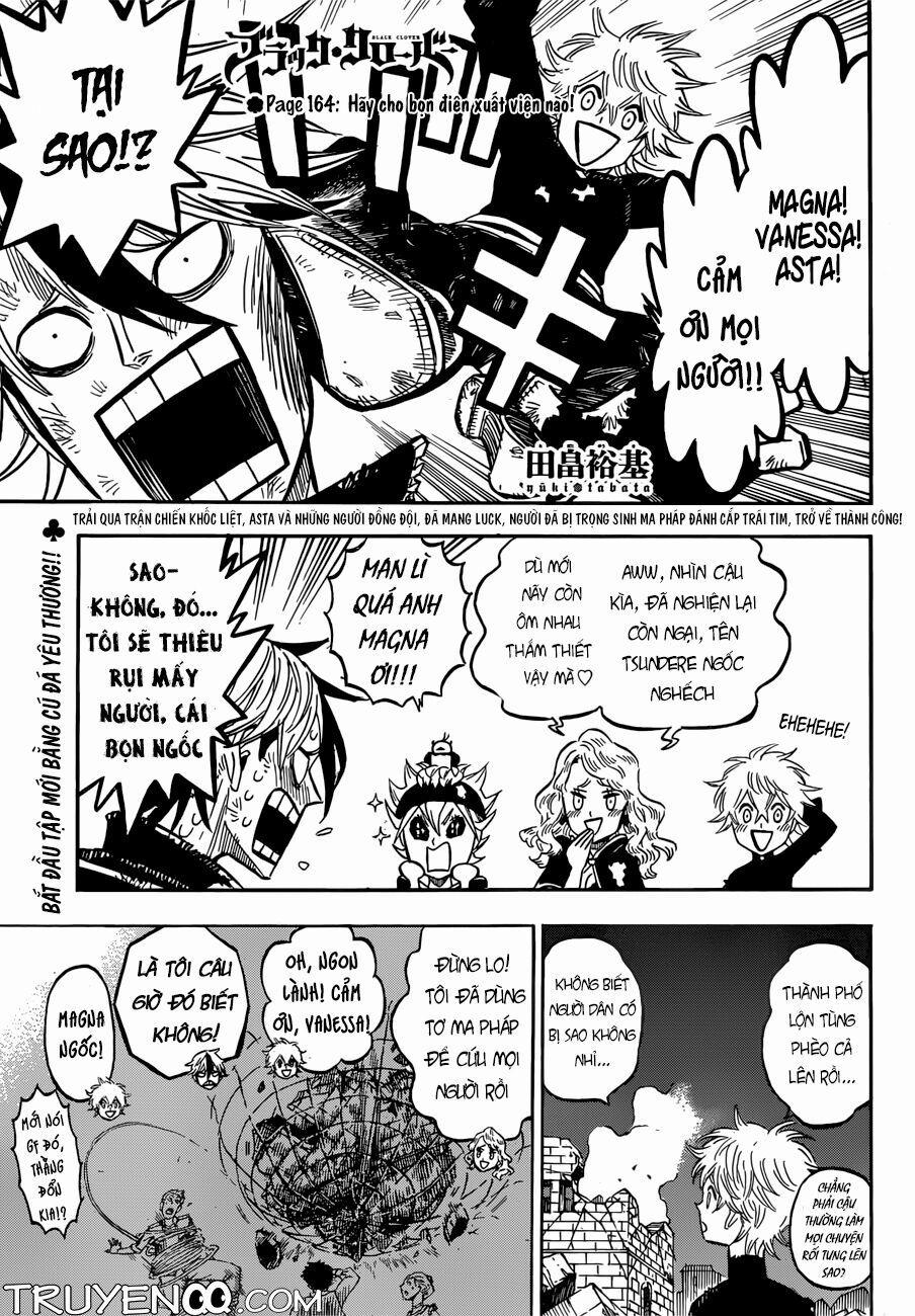 Black Clover – Pháp Sư Không Phép Thuật 164 trang 1