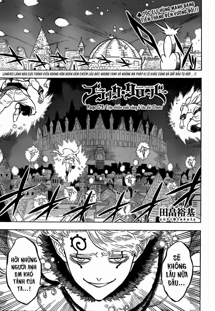 Black Clover – Pháp Sư Không Phép Thuật 173 trang 1